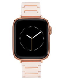腕時計 アンクライン レディース Anne Klein Ceramic Link Fashion Bracelet for Apple Watch Secure, Adjustable, Apple Watch Replacement Band, Fits Most Wrists (38/40/41mm, Blush),Pink,WK-1010RGBH腕時計 アンクライン レディース