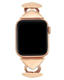 腕時計 アンクライン レディース Anne Klein Heart Link Chain Bracelet for Apple Watch Secure, Adjustable, Apple Watch Band Replacement, Fits Most Wrists腕時計 アンクライン レディース