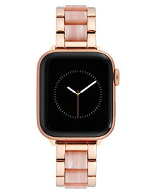腕時計 アンクライン レディース Anne Klein Fashion Resin Bracelet for Apple Watch, Secure, Adjustable, Apple Watch Replacement Band, Fits Most Wrists (38/40/41mm, Pink and Rose Gold),WK-1004RGPK腕時計 アンクライン レディース