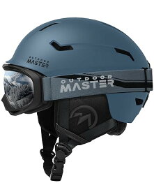 スノーボード ウィンタースポーツ 海外モデル ヨーロッパモデル アメリカモデル OutdoorMaster Ski Helmet Set,Snowboard Helmet with Goggles for Adults - Durable PC Shell, Protectiveスノーボード ウィンタースポーツ 海外モデル ヨーロッパモデル アメリカモデル