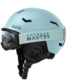 スノーボード ウィンタースポーツ 海外モデル ヨーロッパモデル アメリカモデル OutdoorMaster Ski Helmet Set,Snowboard Helmet with Goggles for Adults - Durable PC Shell, Protectiveスノーボード ウィンタースポーツ 海外モデル ヨーロッパモデル アメリカモデル