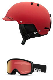 スノーボード ウィンタースポーツ 海外モデル ヨーロッパモデル アメリカモデル Giro Surface Combo Pack Ski Helmet - Snowboarding Helmet with Matching Goggles Matte Red/Black Wordmスノーボード ウィンタースポーツ 海外モデル ヨーロッパモデル アメリカモデル