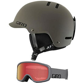 スノーボード ウィンタースポーツ 海外モデル ヨーロッパモデル アメリカモデル Giro Surface Snowboard Ski Helmet Goggle Combo Matte Tank Camo w/Grey Wordmark/Amber Scarlet M (55.5スノーボード ウィンタースポーツ 海外モデル ヨーロッパモデル アメリカモデル