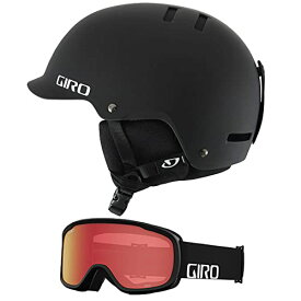 スノーボード ウィンタースポーツ 海外モデル ヨーロッパモデル アメリカモデル Giro Surface Snowboard Ski Helmet Goggle Combo Matte Black w/Black Wordmark Flash L (59-62.5cm)スノーボード ウィンタースポーツ 海外モデル ヨーロッパモデル アメリカモデル