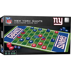 ボードゲーム 英語 アメリカ 海外ゲーム MasterPieces Family Game - NFL New York Giants Checkers - Officially Licensed Board Game for Kids & Adults 13" x 21"ボードゲーム 英語 アメリカ 海外ゲーム