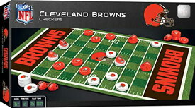 ボードゲーム 英語 アメリカ 海外ゲーム MasterPieces Family Game - NFL Cleveland Browns Checkers - Officially Licensed Board Game for Kids & Adultsボードゲーム 英語 アメリカ 海外ゲーム