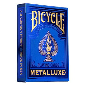 ボードゲーム 英語 アメリカ 海外ゲーム Bicycle Metalluxe Blue Playing Cards - Premium Metal Foil Finish - Poker Sizeボードゲーム 英語 アメリカ 海外ゲーム