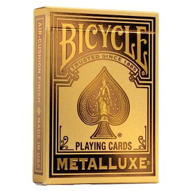 ボードゲーム 英語 アメリカ 海外ゲーム Bicycle Metalluxe Gold Playing Cards - Premium Metal Foil Finish - Poker Sizeボードゲーム 英語 アメリカ 海外ゲーム
