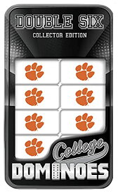 ボードゲーム 英語 アメリカ 海外ゲーム MasterPieces Officially Licensed NCAA Clemson Tigers 28 Piece Dominoes Game for Adultsボードゲーム 英語 アメリカ 海外ゲーム
