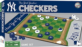 ボードゲーム 英語 アメリカ 海外ゲーム Masterpieces MLB New York Yankees Checkers Board Game, 13" x 21"ボードゲーム 英語 アメリカ 海外ゲーム