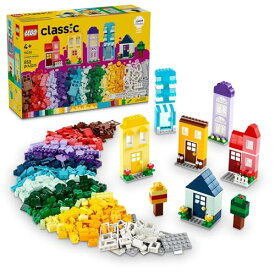レゴ LEGO Classic Creative Houses Brick Building Set for Kids, Toy House Gift with Accessories and Doll Houses, Creative Toy for Young Builders, Boys and Girls Ages 4 and Up, 11035レゴ