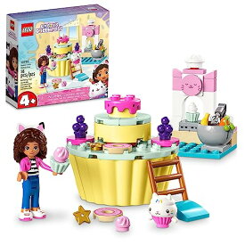 レゴ LEGO Gabby's Dollhouse Bakey with Cakey Fun 10785 Building Toy Set for Fans of The DreamWorks Animation Series, Pretend Play Kitchen, Oven and Giant Cupcake to Decorate, Gift for 4+ Year Oldsレゴ