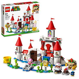 レゴ LEGO Super Mario Peach’s Castle Expansion Set 71408, Buildable Game Toy, Gifts for Kids Aged 8 Plus with Time Block Plus Bowser and Toadette Figures, to Combine with Starter Courseレゴ