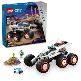レゴ LEGO City Space Explorer Rover and Alien Life Toy, Space Gift for Boys and Girls Ages 6 and Up with 2 Minifigures, Robot and Extraterrestrial Figures, Pretend Play STEM Toy, 60431レゴ