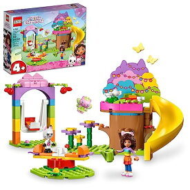 レゴ LEGO Gabby's Dollhouse Kitty Fairy’s Garden Party 10787 Building Toy with Tree House, Swing, Slide, and Merry-Go-Round, Includes Gabby and Pandy Paws, Birthday Gift, Sensory Toy for Kids Ages 4 and upレゴ