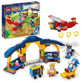 レゴ LEGO Sonic The Hedgehog Tails’ Workshop and Tornado Plane 76991 Building Toy Set, Airplane Toy with 4 Sonic Figures and Accessories for Creative Role Play, Gift for 6 Year Olds who Love Gamingレゴ