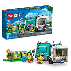 レゴ LEGO City Recycling Truck, Toy Vehicle Set with 3 Sorting Bins, Gift Idea for Kids 5 Plus Years Old, Educational Sustainable Living Series, 60386レゴ