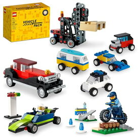 レゴ LEGO Creator Vehicle Pack 66777 Collectible Car Set with Buildable Car Toys, Great Party Favors for Goodie Bags or Stocking Stuffers for Boys, Girls and Kids Ages 8 and Upレゴ
