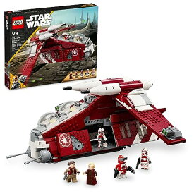 レゴ LEGO Star Wars: The Clone Wars Coruscant Guard Gunship 75354 Buildable Toy for 9 Year Olds, Gift Idea Fans Including Chancellor Palpatine, Padme and 3 Trooper Minifiguresレゴ