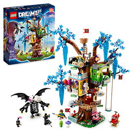 レゴ LEGO 71461 DREAMZzz The Fantastic Cabin in in the Tree, 2 Way Building Toy, with Mrs Castillo, Izzie, Mateo and The Night Hunter Minifigures, Imaginative Game on TV Seriesレゴ