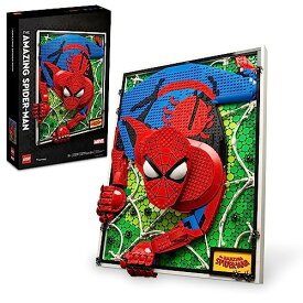 レゴ LEGO Art The Amazing Spider-Man 31209 Build & Display Home Decor Wall Art Kit, Nostalgic Super Hero Gift for Adults or Back to School Gift for Teen Spider-Man Fansレゴ