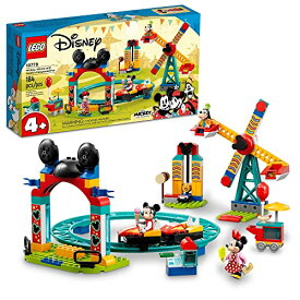 レゴ LEGO Disney Mickey and Friends ? Mickey, Minnie and Goofy’s Fairground Fun 10778 Building Toy Set for Preschool Kids, Girls, and Boys Ages 4+ (184 Pieces)レゴ