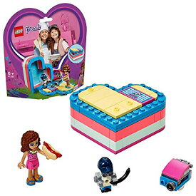 レゴ LEGO? -Friends Olivia's Summer Heart Box Toy for Girls and Boys from 6 Years and Above, 93 Pieces 41387レゴ