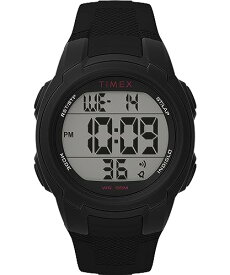 腕時計 タイメックス メンズ Timex Unisex T100 40mm Watch - Black Strap Digital Dial Black Case腕時計 タイメックス メンズ