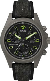 腕時計 タイメックス メンズ Timex Men's Expedition North Field Post 43mm Watch - Black Strap Black Dial Titanium Case腕時計 タイメックス メンズ