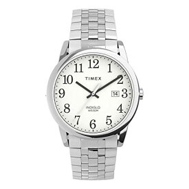 腕時計 タイメックス メンズ Timex Easy Reader Men's 38mm, Silver-tone, TW2V40000-AMZUK腕時計 タイメックス メンズ