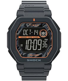 腕時計 タイメックス メンズ Timex Men's Command 45mm Watch - Blue Strap Digital Neg Display Dial Blue Case腕時計 タイメックス メンズ