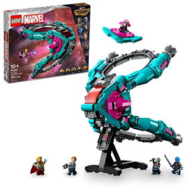 レゴ LEGO Marvel The New Guardians’ Ship 76255, Spaceship Building Toy with 5 Minifigures, Collectible Model from Guardians of The Galaxy 3, Displayable Super Hero Gift Idea for Kids and Teens Ages 10+レゴ