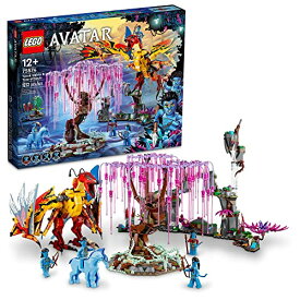レゴ LEGO Avatar Toruk Makto & Tree of Souls 75574 Building Set - Movie Inspired Toy Set with Jake Sully and Neytiri Minifigures, Direhorse Animal Figure, Glow in The Dark Pandora Adventureレゴ