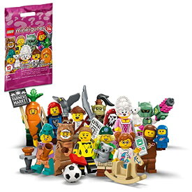 レゴ LEGO Minifigures Series 24 71037, Limited Edition Mystery Minifigure Blind Bag, 2023 Set, Collectible Characters with Toy Accessoriesレゴ