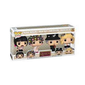 ファンコ FUNKO フィギュア 人形 アメリカ直輸入 Funko Pop! Rocks: Queen - I Want to Break Free 4-Pack, Freddie Mercury, Brian May, John Deacon, Roger Taylorファンコ FUNKO フィギュア 人形 アメリカ直輸入