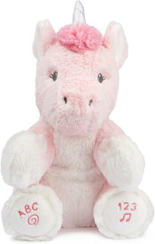 ガンド GUND ぬいぐるみ リアル お世話 GUND Baby Alora The Unicorn Animated Plush, Singing Stuffed Animal Sensory Toy, Sings ABC Song and 123 Counting Song, Pink, 11”ガンド GUND ぬいぐるみ リアル お世話