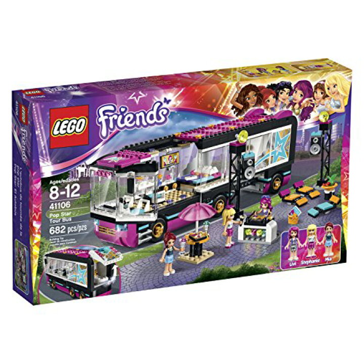 楽天市場】レゴ LEGO 41106 フレンズ ポップスター ツアーバス  