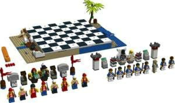 楽天市場】レゴ パイレーツ 40158 チェスセット 857ピース LEGO  