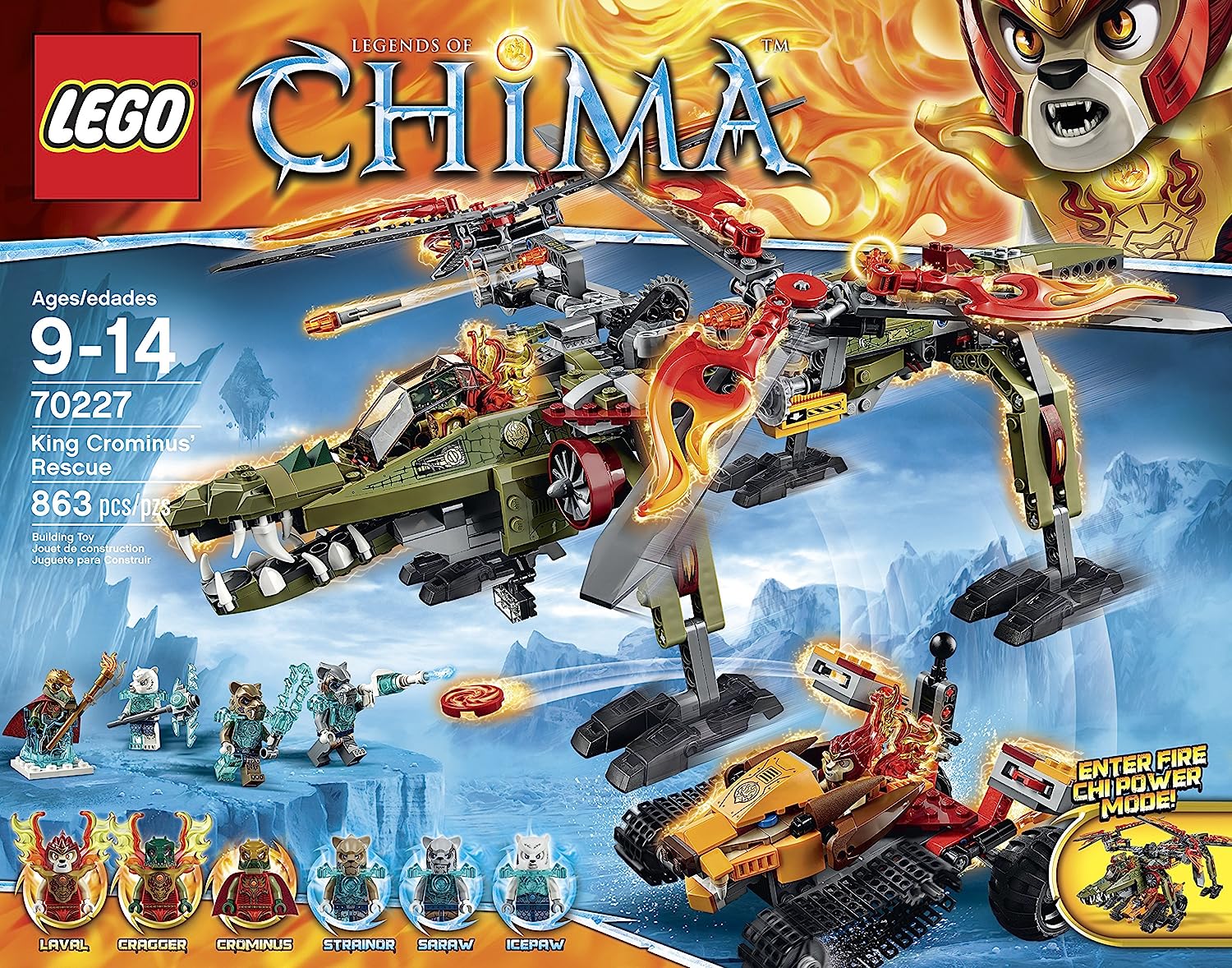 楽天市場】レゴ チーマ 6099912 LEGO Legends of Chima 70227 King