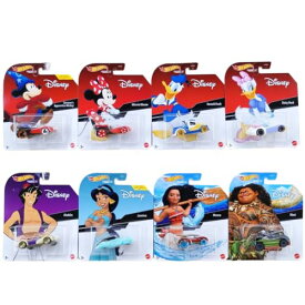 ホットウィール マテル ミニカー ホットウイール Hot Wheels Disney Character Cars 2022 Release HDL35-956C with 8 Diecast Vehicles in Sealed Caseホットウィール マテル ミニカー ホットウイール