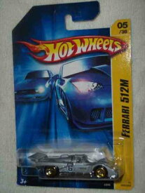 ホットウィール マテル ミニカー ホットウイール Hot Wheels FERRARI 512M 2006 First Editions Series #5/38 Silver Ferrari 512 M Silver #2006 1:64 Scale Collectible Die Cast Metal Toy Car Modelホットウィール マテル ミニカー ホットウイール