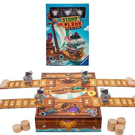 ボードゲーム 英語 アメリカ 海外ゲーム Stomp The Plank - Suspenseful Pirate Brain Game | Engaging Activity for Kids & Adults | Ideal Gift Option | Family Fun Guaranteedボードゲーム 英語 アメリカ 海外ゲーム
