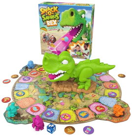 ボードゲーム 英語 アメリカ 海外ゲーム Spin Master Games, Snack-O-Saurus Rex Board Game for Dinosaur Fans, Kids Game, Funny Family Game, Board Game for Family Game Night, for Ages 5+ボードゲーム 英語 アメリカ 海外ゲーム