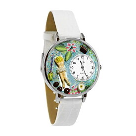 腕時計 気まぐれなかわいい プレゼント クリスマス ユニセックス WHIMS-U0630012 Whimsical Gifts Massage Therapist 3D Watch | Silver Large | Unique Fun Novelty | Handmade in USA |腕時計 気まぐれなかわいい プレゼント クリスマス ユニセックス WHIMS-U0630012