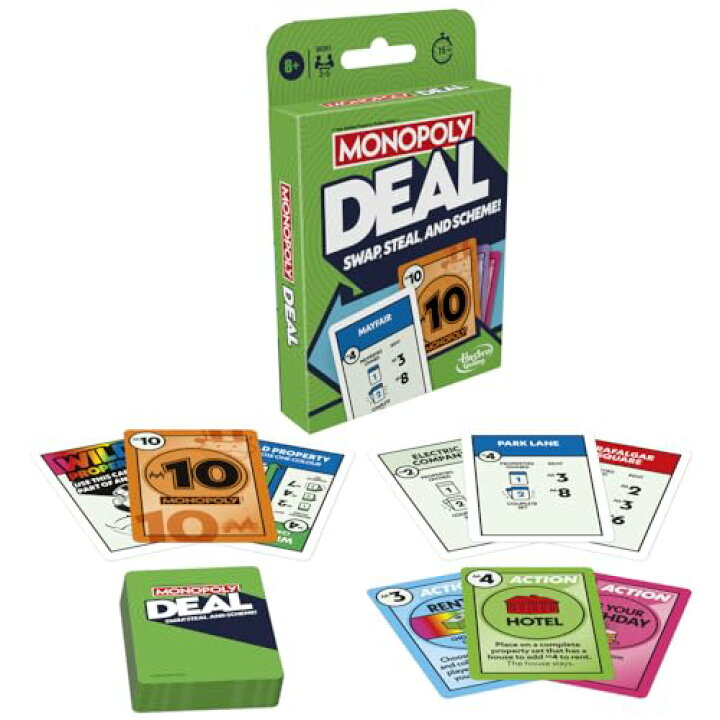 楽天市場】ボードゲーム 英語 アメリカ 海外ゲーム Monopoly Deal Card 