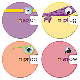 ボードゲーム 英語 アメリカ 海外ゲーム Carson Dellosa 36-Piece Word Wheel Beginning Blends Bulletin Board Cutouts, Blends and Digraphs Phonics Cutouts for Bulletin Board, Phonics, and Language Arts Classroom D?coボードゲーム 英語 アメリカ 海外ゲーム