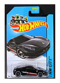 ホットウィール マテル ミニカー ホットウイール Hot Wheels Hw City Ferrari 458 Italia - Blackホットウィール マテル ミニカー ホットウイール