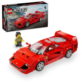 レゴ LEGO Speed Champions Ferrari F40 Supercar, Toy Car Model Building Set with Driver Minifigure, Collectible Ferrari Toy for Kids Ages 9 and Up, 76934レゴ