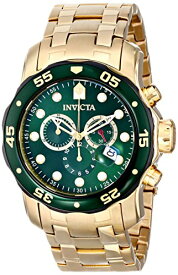 腕時計 インヴィクタ インビクタ プロダイバー メンズ 80072 Invicta Men's 80072 Pro Diver Analog Display Swiss Quartz Gold Watch腕時計 インヴィクタ インビクタ プロダイバー メンズ 80072