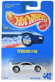 ホットウィール マテル ミニカー ホットウイール Hot Wheels Ferrari F40, [White] #442 7 Spokeホットウィール マテル ミニカー ホットウイール